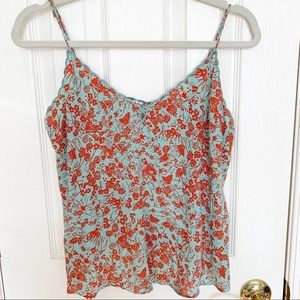 Intimately Free People Kora Floral Cami Tank NWT